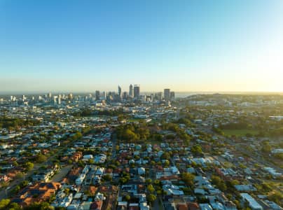 Aerial Image of NORTH PERTH