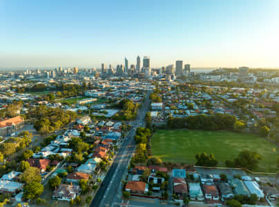 Aerial Image of NORTH PERTH