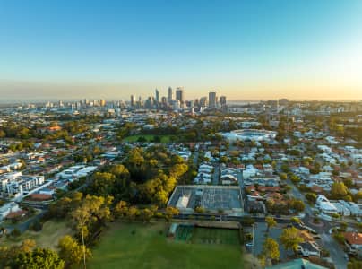 Aerial Image of NORTH PERTH