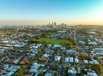 Aerial Image of NORTH PERTH