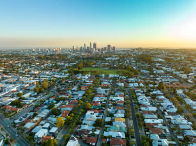 Aerial Image of NORTH PERTH