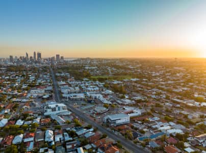 Aerial Image of NORTH PERTH