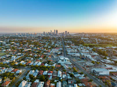 Aerial Image of NORTH PERTH