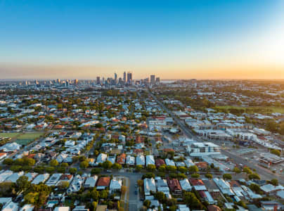 Aerial Image of NORTH PERTH