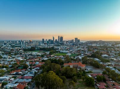 Aerial Image of NORTH PERTH
