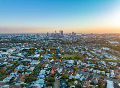 Aerial Image of NORTH PERTH