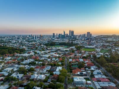 Aerial Image of NORTH PERTH