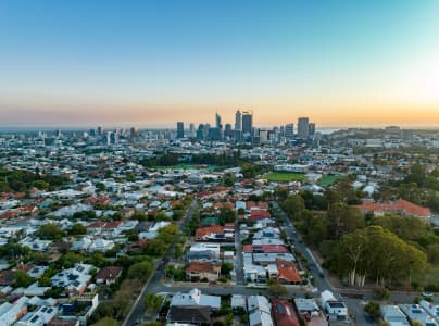 Aerial Image of NORTH PERTH