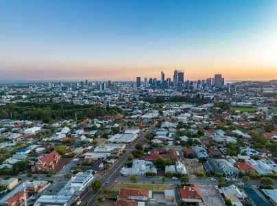Aerial Image of NORTH PERTH