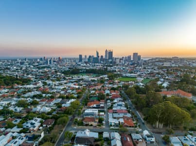 Aerial Image of NORTH PERTH