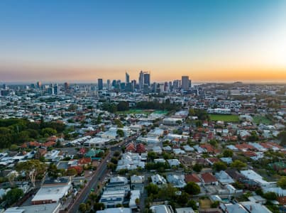 Aerial Image of NORTH PERTH