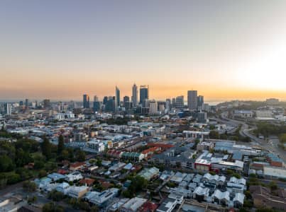 Aerial Image of WEST PERTH