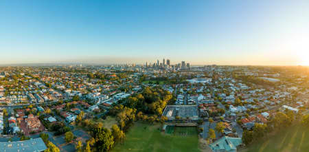 Aerial Image of NORTH PERTH
