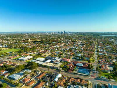 Aerial Image of TUART HILL