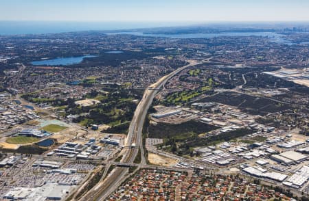 Aerial Image of COCKBURN CENTRAL