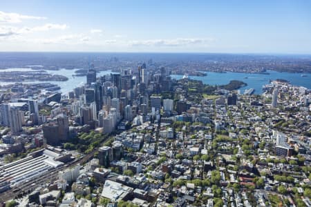 Aerial Image of SURRY HILLS