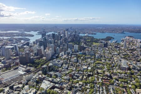 Aerial Image of SURRY HILLS