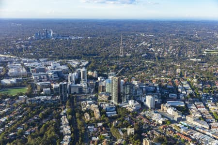 Aerial Image of ST LEONARDS GOLDEN LIGHT