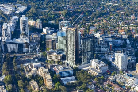 Aerial Image of ST LEONARDS GOLDEN LIGHT