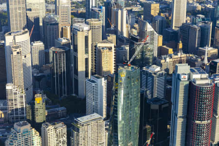 Aerial Image of BARANGAROO AND SYDNEY CBD GOLDEN LIGHT