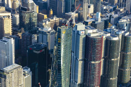 Aerial Image of BARANGAROO AND SYDNEY CBD GOLDEN LIGHT