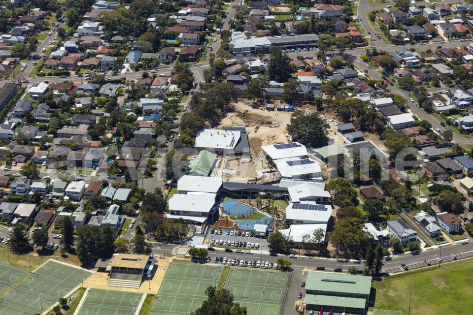 Aerial Image of North Curl Curl Public School