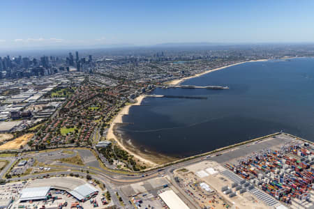 Aerial Image of PORT MELBOURNE