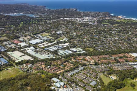 Aerial Image of WARRIEWOOD COMMERCIAL & INDUSTRIAL