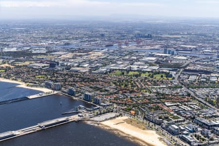 Aerial Image of PORT MELBOURNE