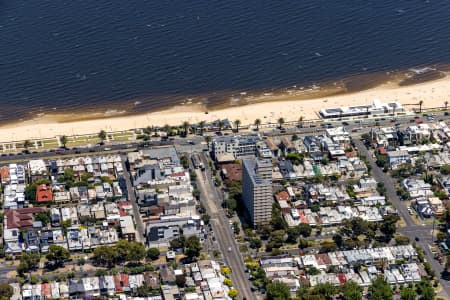 Aerial Image of ALBERT PARK