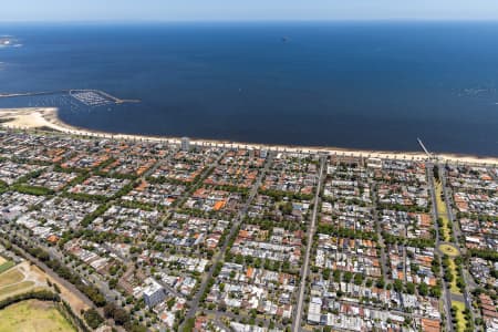 Aerial Image of ALBERT PARK