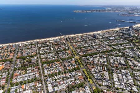 Aerial Image of ALBERT PARK