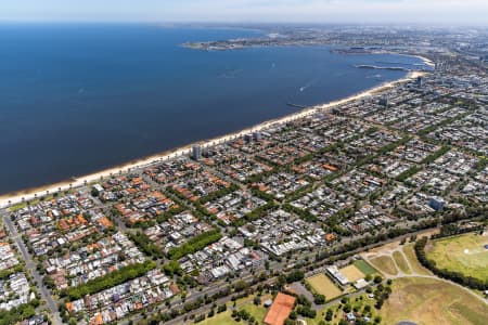 Aerial Image of ALBERT PARK