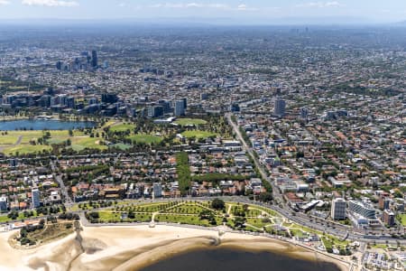 Aerial Image of SAINT KILDA WEST