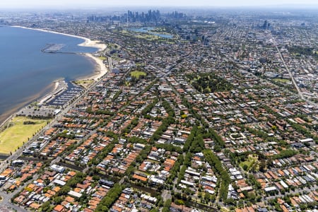 Aerial Image of ST KILDA