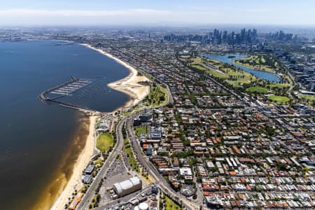 Aerial Image of ST KILDA