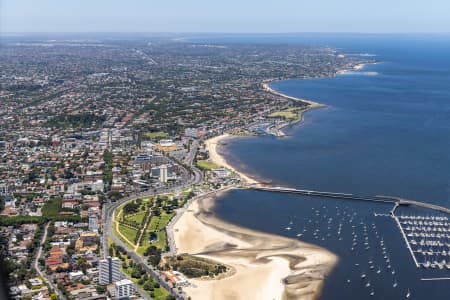 Aerial Image of ST KILDA