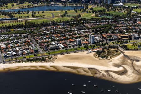 Aerial Image of SAINT KILDA WEST