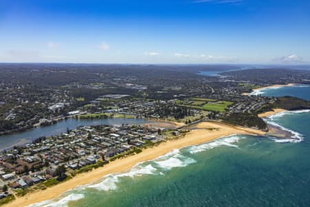 Aerial Image of NARRABEEN BEACH