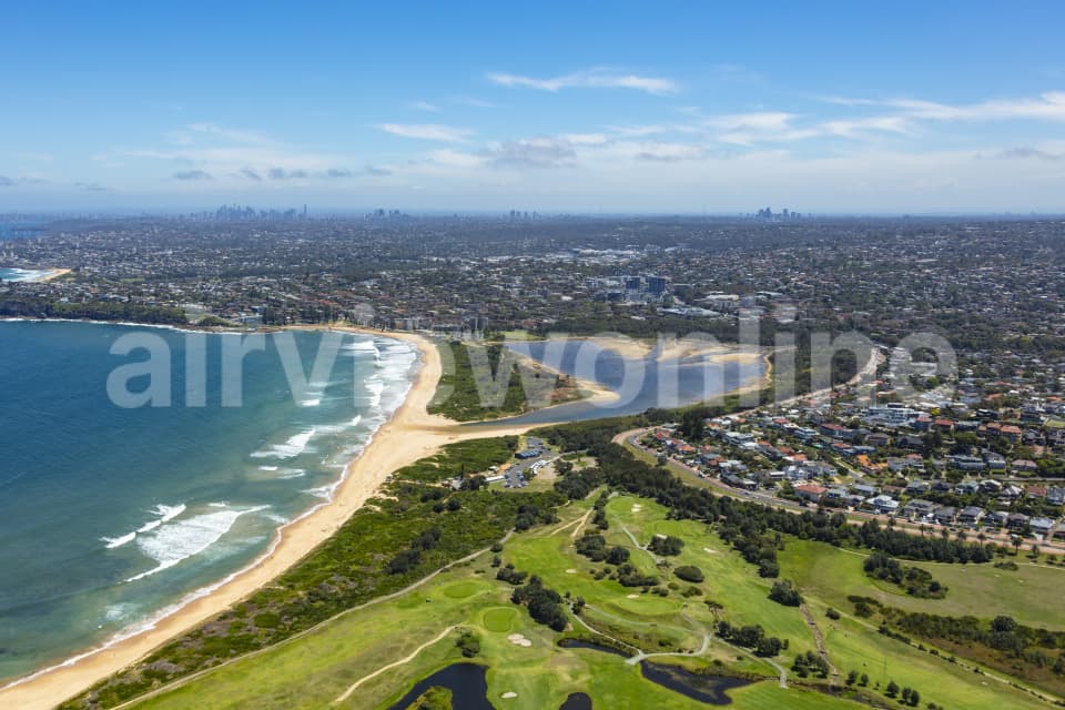 Aerial Image of Long Reef to Dee Why