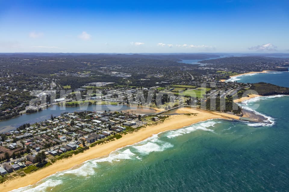 Aerial Image of Narrabeen Beach