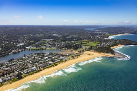 Aerial Image of NARRABEEN BEACH