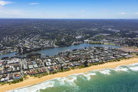 Aerial Image of NARRABEEN BEACH