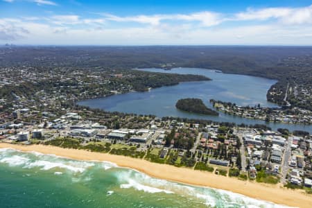 Aerial Image of NARRABEEN BEACH