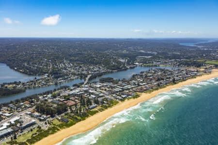 Aerial Image of NARRABEEN BEACH