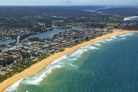 Aerial Image of NARRABEEN BEACH