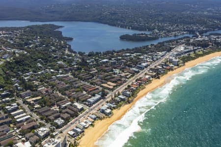 Aerial Image of NARRABEEN BEACH