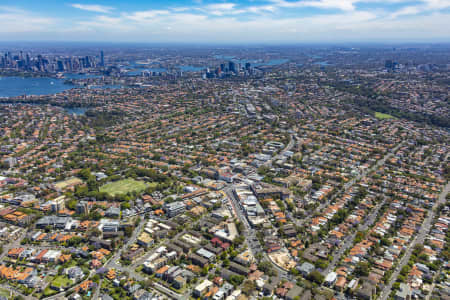 Aerial Image of MILITARY ROAD AND MOSMAN