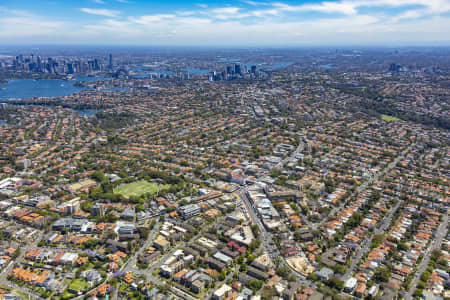 Aerial Image of MILITARY ROAD AND MOSMAN