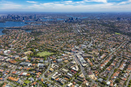 Aerial Image of MILITARY ROAD AND MOSMAN